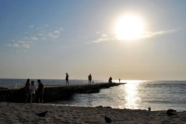 Summer Day Black Sea Ukraine — Stock Photo, Image