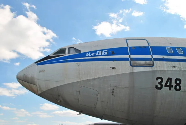 苏联飞机的机舱 图库图片