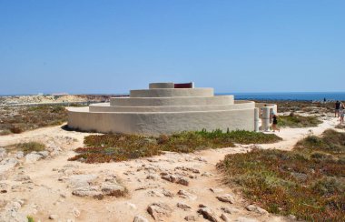 Portekiz 'in doğusunda spiral labirent