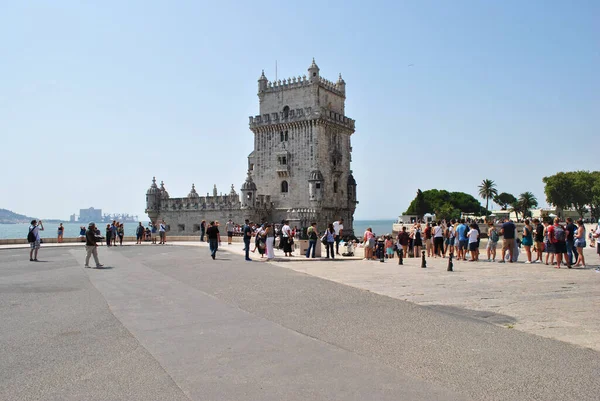 Monumento Turístico Lisboa Portugal — Foto de Stock