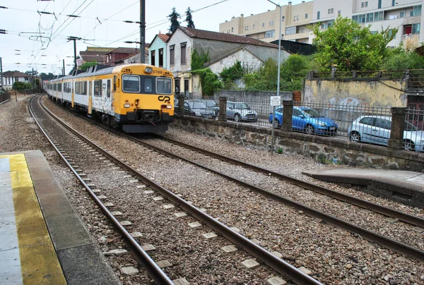 Portugese Trein Porto Portugal — Stockfoto