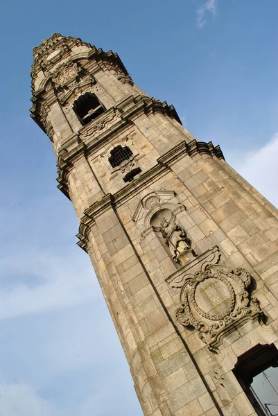 Alta Torre Antigua Oporto Portugal —  Fotos de Stock