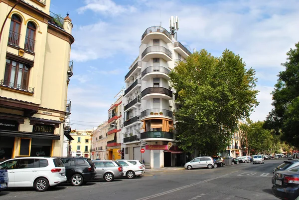Gemeinsame Straße Sevilla Spanien — Stockfoto