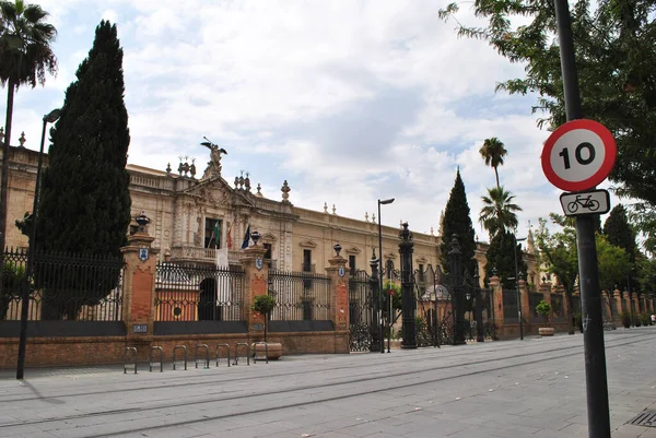 Sevilla Univerzita Centrální Vchod Španělsko — Stock fotografie