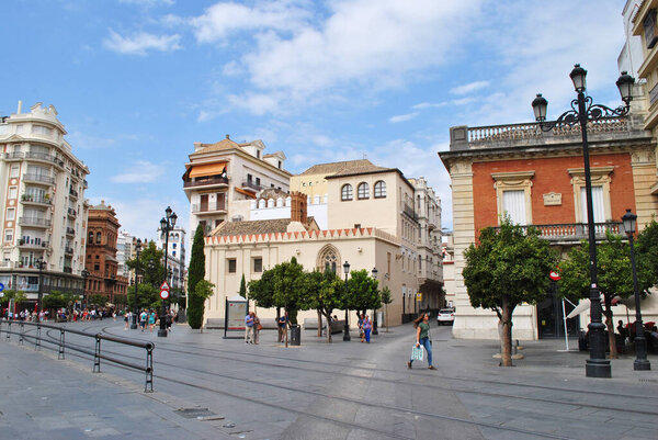 An old district in Sevilla