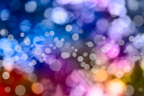 Kerstmis-Nieuwjaar achtergrond. Abstracte achtergrond met kleurrijke bokeh. — Stockfoto