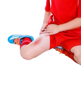 Kalça ağrısı ile Gençlik Asya futbolcu.