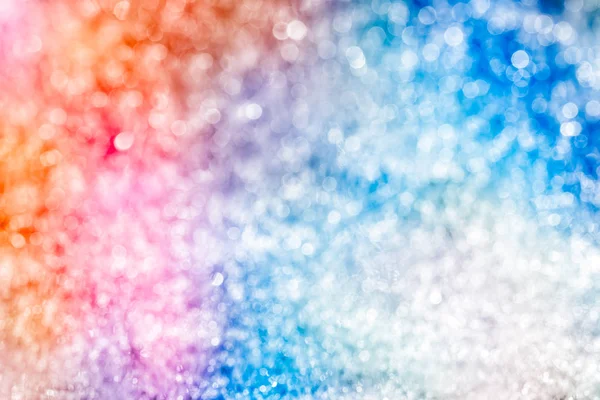 Bokeh desfocado. abstrato multicolorido fundo branco bokeh — Fotografia de Stock