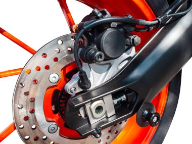 Kapalı motosiklet disk kırma sistemi.