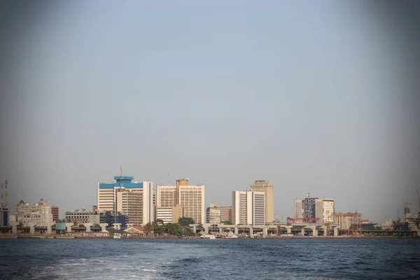 Business District Lagos — Stock Photo, Image