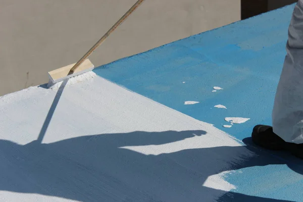 Покриття даху заповнення тріщин Ліцензійні Стокові Фото