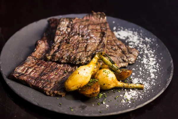 Grilled Meat Steak Stock Picture