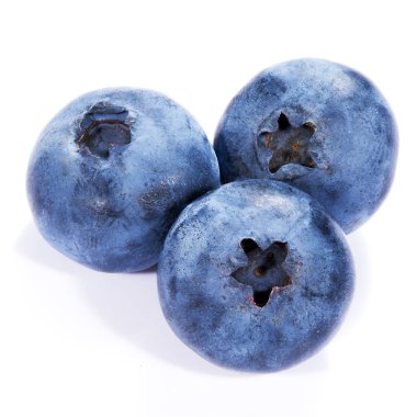 Böğürtlenli beyaz izole