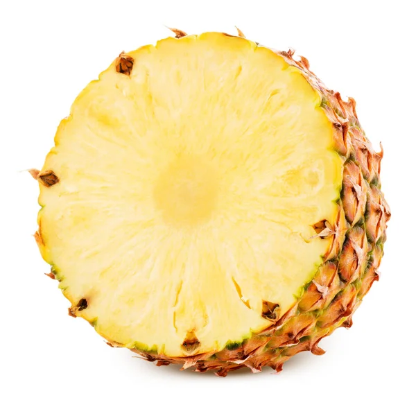 Beyaz üzerine izole edilmiş ananas — Stok fotoğraf