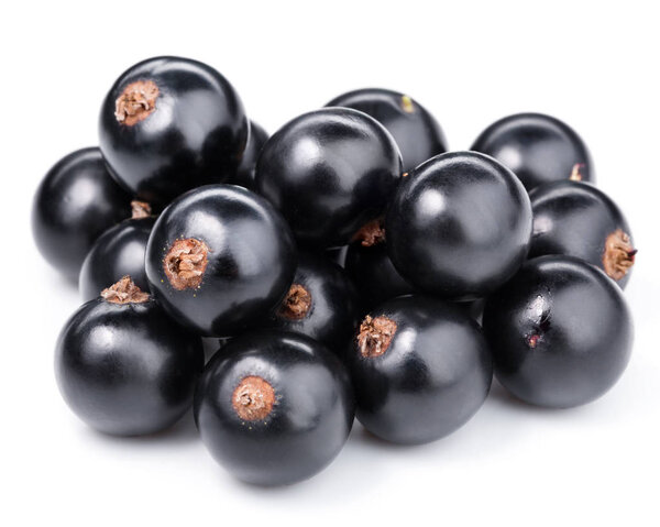 currants isolated on white