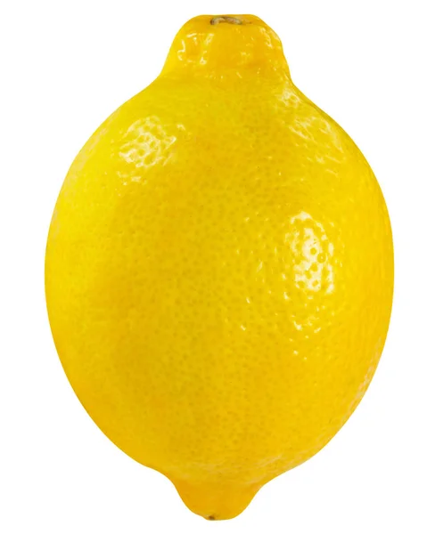 柠檬在白色上被隔离 — 图库照片