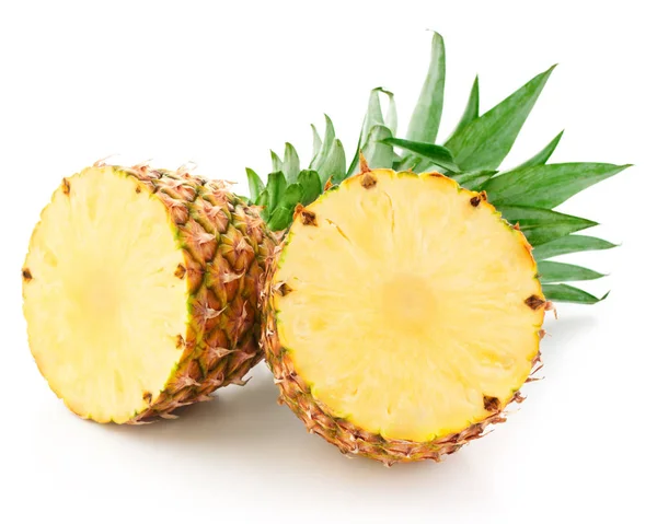Ananas izolowany na białym — Zdjęcie stockowe