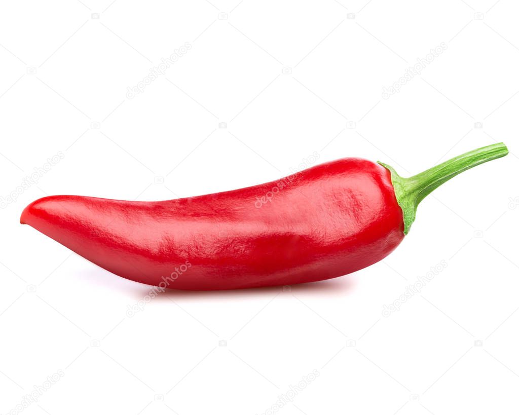 pepper isolated on a white