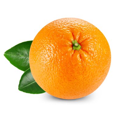 Portakal meyvesi izole