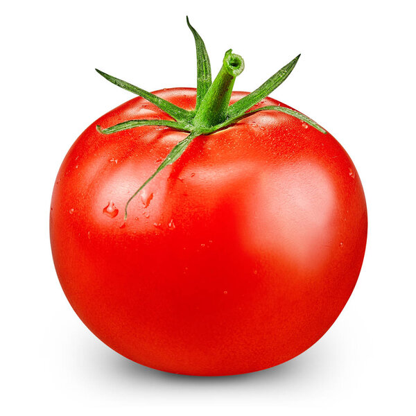 tomatoes isolated on white