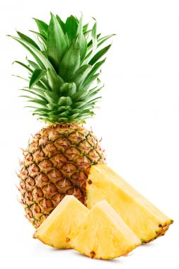 ananas dilimleri ile