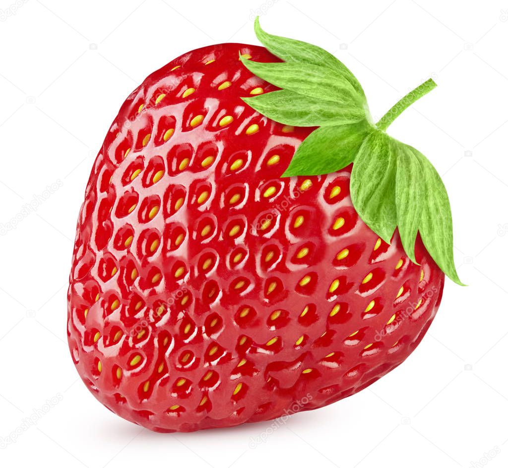 Strawberry isolated on white