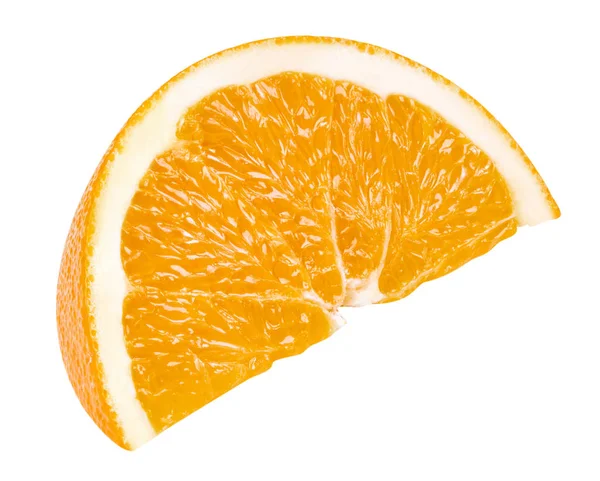 Rijp oranje geïsoleerd — Stockfoto