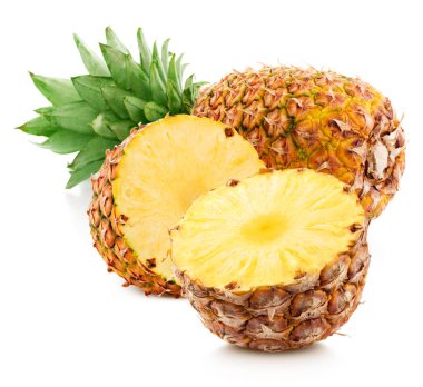 ananas dilimleri ile