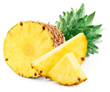 ananas dilimleri ile