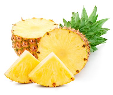 ananas dilimleri ile