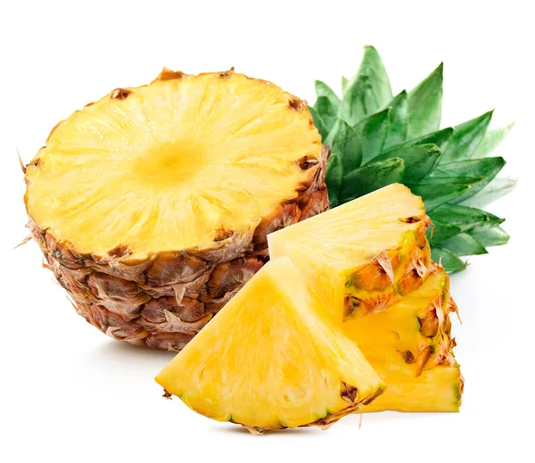 Pineapple with slices — Stock Photo, Image