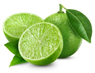 Limes izole yaprak ile