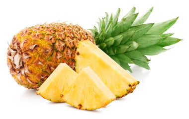 ananas dilimleri ile