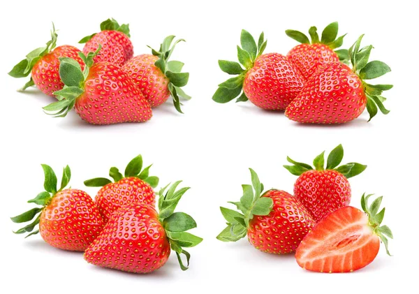 Strawberry isolated on white — Stock Photo, Image