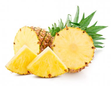 ananas dilimleri ile