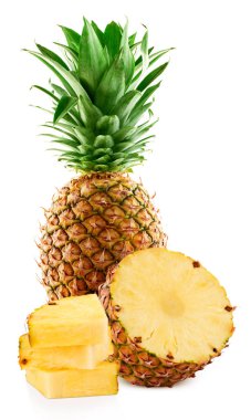 ananas dilimleri ile