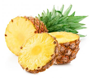 ananas dilimleri ile