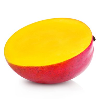 Mango beyaz üzerine izole