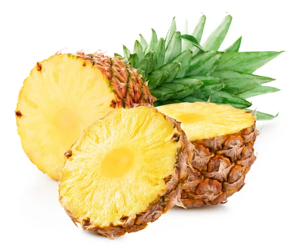 Pineapple with slices — Stock Photo, Image