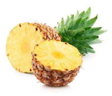 ananas dilimleri ile