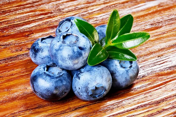 Érett Blueberry Vágógörbe Jogdíjmentes Stock Fotók