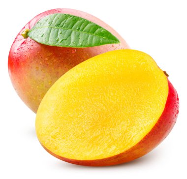 izole olgun mango