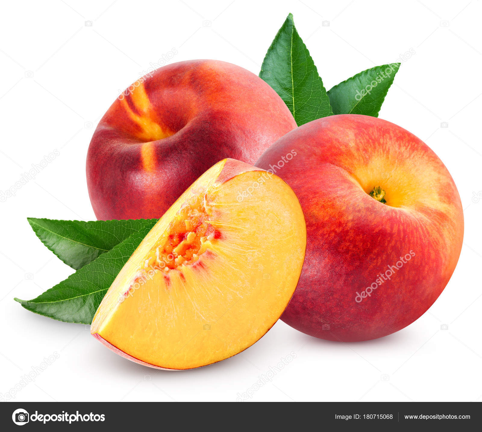 Peach fruit slice Stock Photo by ©Maks_Narodenko 180715068