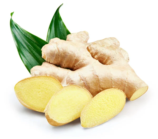 Ginger Isolated on a white — Stock Photo, Image