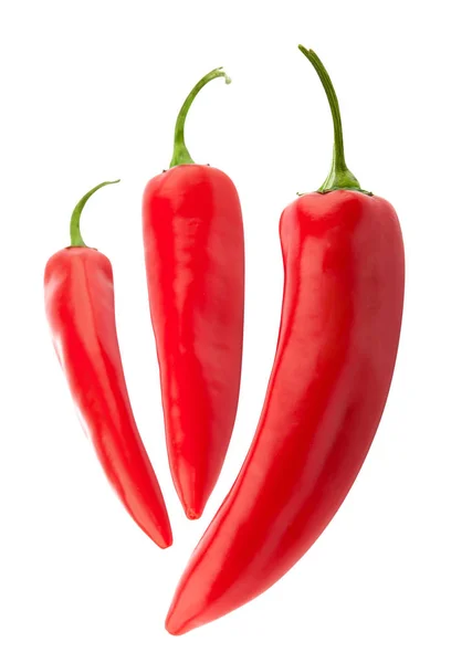 Peppers on a white — Stock Photo, Image