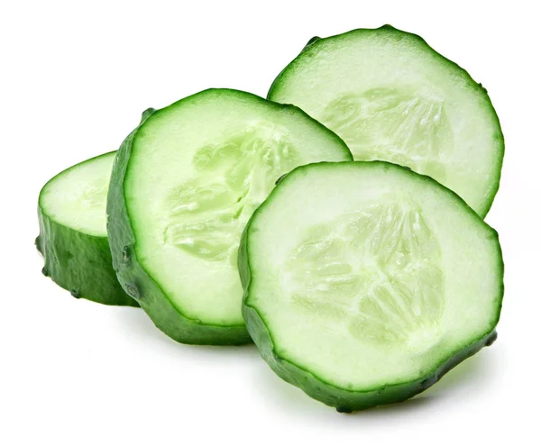 Cucumber and slices — Stock Photo, Image