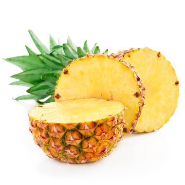 ananas dilimleri ile