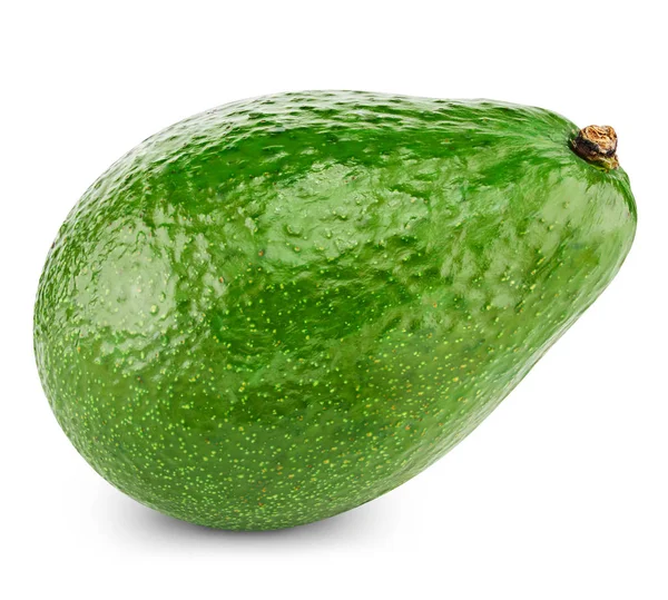 Avocado geïsoleerd op wit — Stockfoto