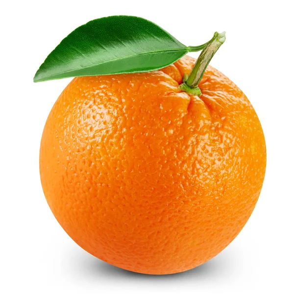 Orange frukter med blad — Stockfoto