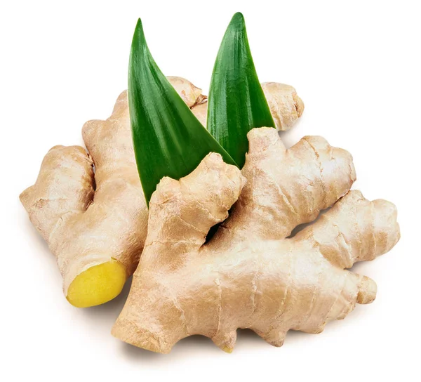Ginger Isolated on a white — Stock Photo, Image